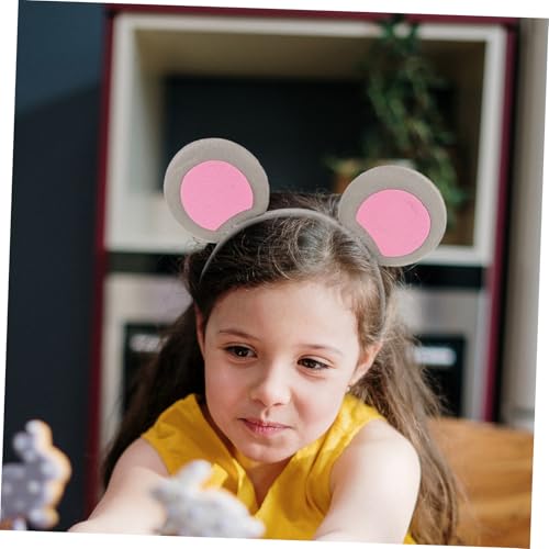 SKISUNO 2 Sätze Halloween Maus Kostüm Set mit Kopfband Ohren und Weiche Accessoires für Fasching Karneval Party Verkleidung SKISUNO 2 Sätze Halloween Maus Kostüm Set mit Kopfband Ohren und Weiche Accessoires für Fasching Karneval Party Verkleidung von SKISUNO