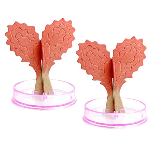 SKISUNO 2 Sätze Herzförmiger Wachsender Papierbaum Blühende Dekoration aus Sicherem Material Pädagogisches für Kreative Entdeckung und Valentinstagsgeschenk SKISUNO 2 Sätze Herzförmiger Wachsender Papierbaum Blühende Dekoration aus Sicherem Material Pädagogisches für Kreative Entdeckung und Valentinstagsgeschenk von SKISUNO