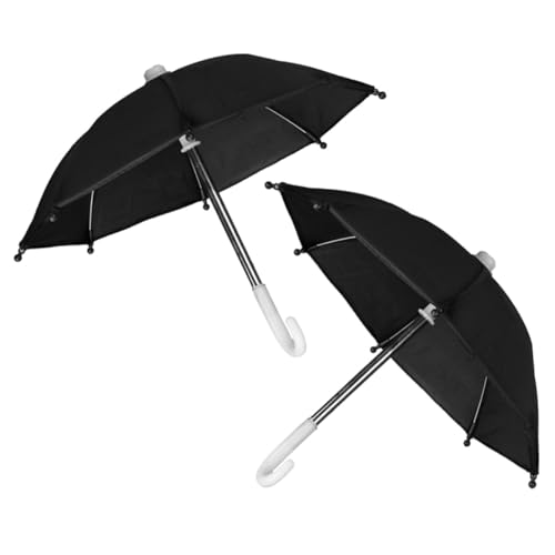 SKISUNO Regenschirm Klein Automatik Miniatur Regenbogen Regenschirm Für Puppenhäuser Zubehör Für Miniatur Szenenmodelle Ideal Für Puppenhaus Dekorationen Taschenschirm Mini Umbrella von SKISUNO