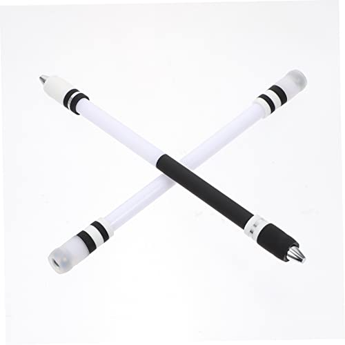 SKISUNO 2 Stück Stift Flip Stift Tragbarer Fingerstift Tragbarer Fliegender Stift Studentenspielzeug Teenager Rotierender Stift Tragbare Rotierende Stiftstifte Gaming Fingerstift von SKISUNO