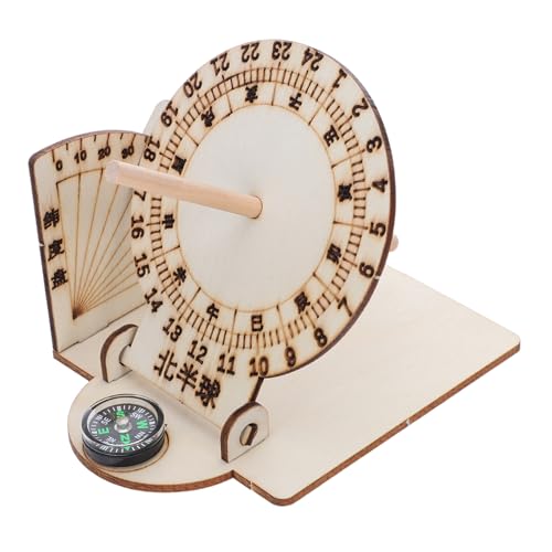 SKISUNO 2 Stück Teiliges DIY Äquatoriales Sonnenuhr Modell Wissenschaftliches Lernspielzeug für Praktisches Experimentiergerät zur Zeitmessung und Naturstudie Wiederverwendbar für SKISUNO 2 Stück Teiliges DIY Äquatoriales Sonnenuhr Modell Wissenschaftliches Lernspielzeug für Praktisches Experimentiergerät zur Zeitmessung und Naturstudie Wiederverwendbar für von SKISUNO