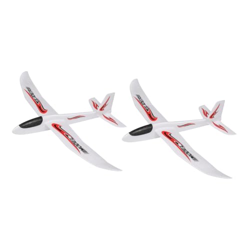 SKISUNO 2 Stück Teiliges Großes Leichtes Schaumstoff Wurfgleiter Flugzeug für Leicht zu Fliegen Verbessert Koordination und Orientierung für Outdoor Spiele und Partys SKISUNO 2 Stück Teiliges Großes Leichtes Schaumstoff Wurfgleiter Flugzeug für Leicht zu Fliegen Verbessert Koordination und Orientierung für Outdoor Spiele und Partys von SKISUNO