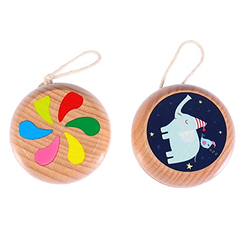 SKISUNO 2 Stück Teiliges Holz Responsive Ballspielzeug für Anfänger Doppelseitig Bedruckt Robustes Kinderspielzeug Leicht und Tragbar als für Jungen und Mädchen Geeignet für Partyspiele SKISUNO 2 Stück Teiliges Holz Responsive Ballspielzeug für Anfänger Doppelseitig Bedruckt Robustes Kinderspielzeug Leicht und Tragbar als für Jungen und Mädchen Geeignet für Partyspiele von SKISUNO