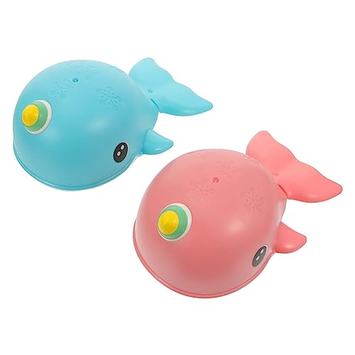 SKISUNO 2 Stück Wasserspielzeug Für Kleinkinder Badespielzeug Aus Hartplastik Badewannenspielzeug Mit Drehmechanismus Cartoon-badewannenspielzeug Bruchfest Und Langlebig SKISUNO 2 Stück Wasserspielzeug Für Kleinkinder Badespielzeug Aus Hartplastik Badewannenspielzeug Mit Drehmechanismus Cartoon-badewannenspielzeug Bruchfest Und Langlebig von SKISUNO