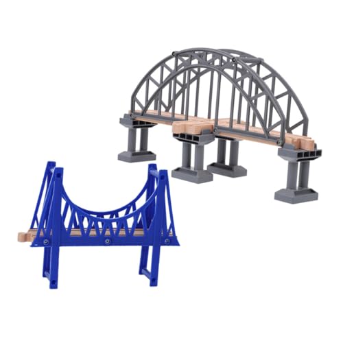 SKISUNO 2 Stück Teiliges Zugbrücken aus Robustem Zubehör für Holzeisenbahnen DIY für Kreativen Szenengestaltung und Familienzeit SKISUNO 2 Stück Teiliges Zugbrücken aus Robustem Zubehör für Holzeisenbahnen DIY für Kreativen Szenengestaltung und Familienzeit von SKISUNO