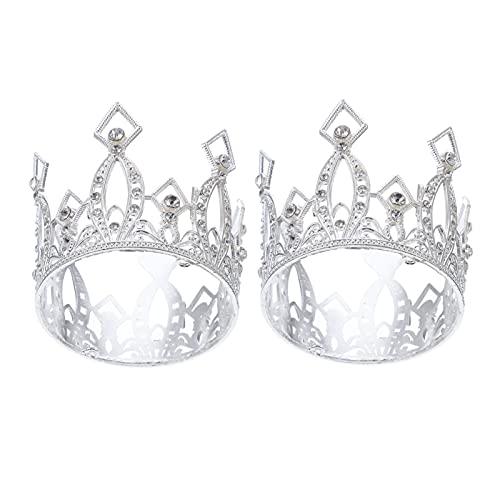 SKISUNO 2 Stücke Neuheit Crown Ornament Kreative Krone Kuchen Topper Backen Kuchen von SKISUNO