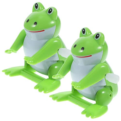 SKISUNO 2Stücke Aufziehfrosch Spielzeug Frosch Spielzeug für Junge Mädchen Buntes Cartoon Tier für Bildung Spaß für Geburtstagsfeiern oder Ostern SKISUNO 2Stücke Aufziehfrosch Spielzeug Frosch Spielzeug für Junge Mädchen Buntes Cartoon Tier für Bildung Spaß für Geburtstagsfeiern oder Ostern von SKISUNO