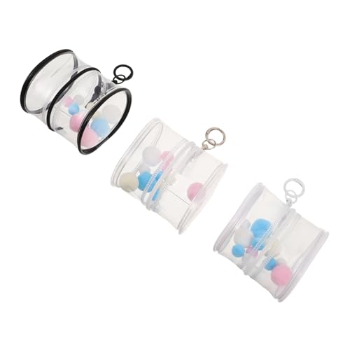 SKISUNO 3 Stück Transparente PVC Aufbewahrungstasche für Sammelfiguren mit Schlüsselanhänger Tragbarer Hängender Organizer in Klar und Transparent Schützende Stilvolle Aufbewahrung für SKISUNO 3 Stück Transparente PVC Aufbewahrungstasche für Sammelfiguren mit Schlüsselanhänger Tragbarer Hängender Organizer in Klar und Transparent Schützende Stilvolle Aufbewahrung für von SKISUNO