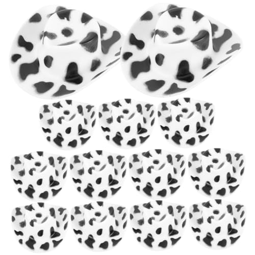SKISUNO 30 Stück Teiliges Mini Cowboyhüte mit Kuhmuster Kleine Western hüte aus Plastik Vielseitig für Bastelprojekte Puppendekoration Kuchen Schmuckgestaltung Passende Mini Mützen für SKISUNO 30 Stück Teiliges Mini Cowboyhüte mit Kuhmuster Kleine Western hüte aus Plastik Vielseitig für Bastelprojekte Puppendekoration Kuchen Schmuckgestaltung Passende Mini Mützen für von SKISUNO