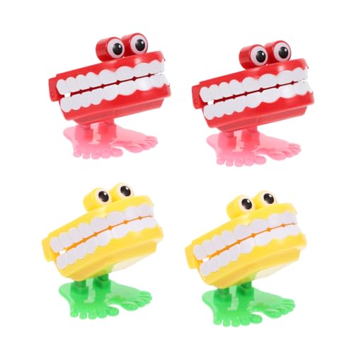 SKISUNO 4 Stück Springgeister -Zähnespielzeug springen mit laufenden Zähnen große kleine Spielzeuge Kleines für Jungen Kleinkindspielzeug kauende Zähne Abs SKISUNO 4 Stück Springgeister -Zähnespielzeug springen mit laufenden Zähnen große kleine Spielzeuge Kleines für Jungen Kleinkindspielzeug kauende Zähne Abs von SKISUNO