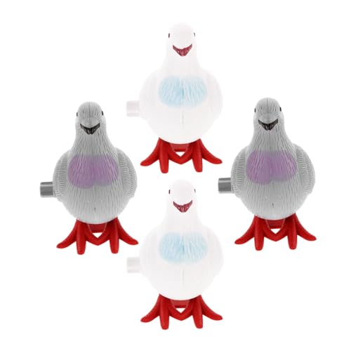 SKISUNO 4 Stück Teiliges Aufziehspielzeug Taube aus Lustiges Cartoon Design Pädagogisches Kinderspielzeug Tast und Farberkennung Sichere Desktop Dekoration Zufällige Zufällige Farbe SKISUNO 4 Stück Teiliges Aufziehspielzeug Taube aus Lustiges Cartoon Design Pädagogisches Kinderspielzeug Tast und Farberkennung Sichere Desktop Dekoration Zufällige Zufällige Farbe von SKISUNO