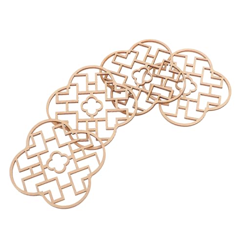 SKISUNO 4 Stück Teiliges Holzfenster Modell Bausatz Unlackiert Miniatur Fensterrahmen für Puppenhaus Chinesischer Stil DIY Bastelset für Architekturmodellbau und Mikrolandschaft SKISUNO 4 Stück Teiliges Holzfenster Modell Bausatz Unlackiert Miniatur Fensterrahmen für Puppenhaus Chinesischer Stil DIY Bastelset für Architekturmodellbau und Mikrolandschaft von SKISUNO