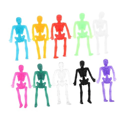 SKISUNO 40 Stück Teiliges Mini-stretchskelette aus Weichem TPR Elastische Halloween-Dekorationen und Partyspielzeug für Kreative zur Hand-Auge-koordination und Sammelobjekte SKISUNO 40 Stück Teiliges Mini-stretchskelette aus Weichem TPR Elastische Halloween-Dekorationen und Partyspielzeug für Kreative zur Hand-Auge-koordination und Sammelobjekte von SKISUNO