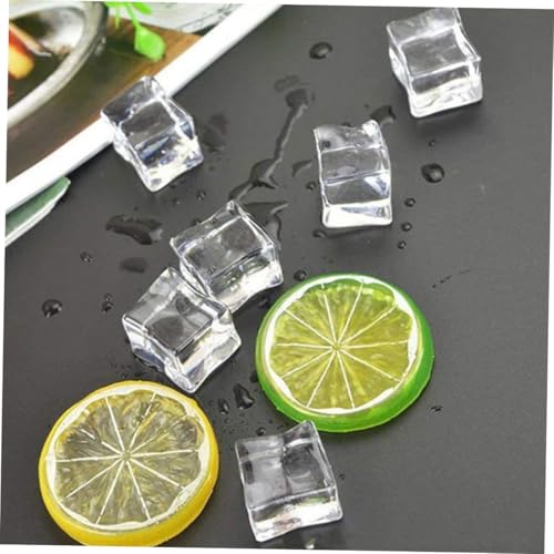 SKISUNO 40 Stück Teiliges Wiederverwendbare Klare Acryl Eiswürfel mit Unregelmäßiger Form Realistisch Wirkende Künstliche Eissteine für Bar Wohnraumdekoration Vielseitig Einsetzbar und SKISUNO 40 Stück Teiliges Wiederverwendbare Klare Acryl Eiswürfel mit Unregelmäßiger Form Realistisch Wirkende Künstliche Eissteine für Bar Wohnraumdekoration Vielseitig Einsetzbar und von SKISUNO