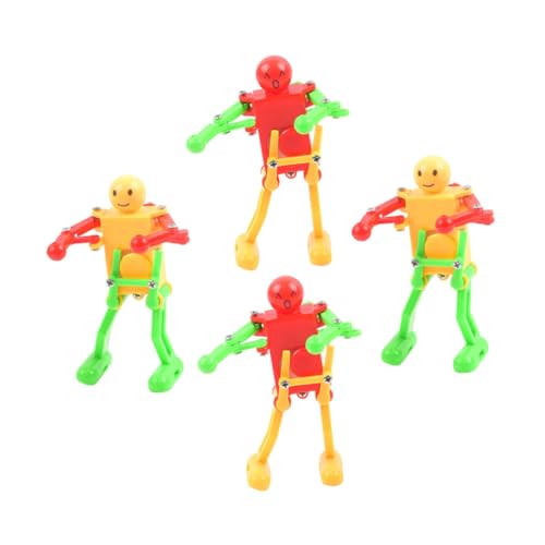 SKISUNO 4pcs Plastic Soldier Puppet Decor Soldier Figur Spielzeug Wohnkultur (zufällige Farbe) von SKISUNO