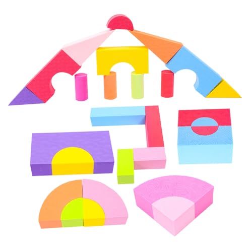 SKISUNO 50 Stück Bunte Eva Schaumstoff Bausteine Stapelbar Weiche Lernspielzeug für Kleinkinder Frühpädagogisch Schadstofffrei Fördert Feinmotorik und Visuelle Wahrnehmung SKISUNO 50 Stück Bunte Eva Schaumstoff Bausteine Stapelbar Weiche Lernspielzeug für Kleinkinder Frühpädagogisch Schadstofffrei Fördert Feinmotorik und Visuelle Wahrnehmung von SKISUNO