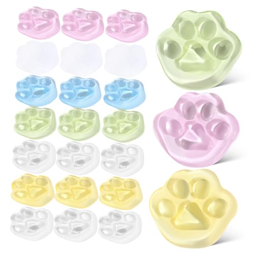 SKISUNO 50 Stück Kawaii Squishy Katzenpfoten Flexibel Dehnbar Stressabbauend Sensorisch Kindergeburtstag Partyfüllung SKISUNO 50 Stück Kawaii Squishy Katzenpfoten Flexibel Dehnbar Stressabbauend Sensorisch Kindergeburtstag Partyfüllung von SKISUNO