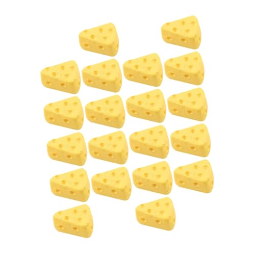 SKISUNO 60 Stück Teiliges Miniatur Käse Dreieck Dekor Künstliche Cheesecake Figuren Leichtes DIY Bastelzubehör Realistische Plastik Käse Miniaturen für Puppenhaus Partydeko Miniküche SKISUNO 60 Stück Teiliges Miniatur Käse Dreieck Dekor Künstliche Cheesecake Figuren Leichtes DIY Bastelzubehör Realistische Plastik Käse Miniaturen für Puppenhaus Partydeko Miniküche von SKISUNO