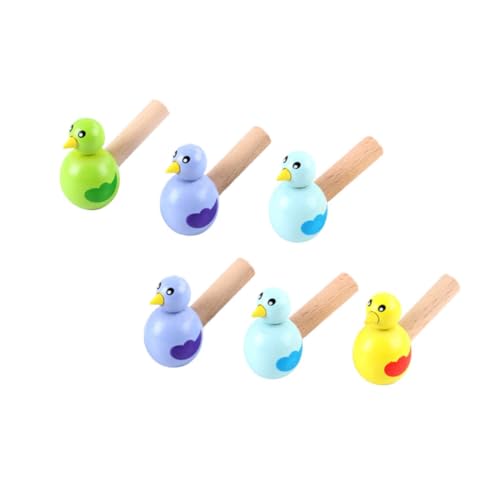 SKISUNO 6pcs Kinder Spielzeug Whistle Musical Whistle Toy Baby Whistle Toy Musical Baby Spielzeug von SKISUNO