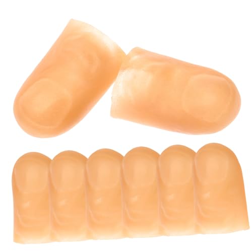 SKISUNO 8 Stück Teiliges LED Fingerlicht Daumen Leuchtet Superhell für Party Tricks Kunststoff Fingerlampen Bequem Tragbar SKISUNO 8 Stück Teiliges LED Fingerlicht Daumen Leuchtet Superhell für Party Tricks Kunststoff Fingerlampen Bequem Tragbar von SKISUNO