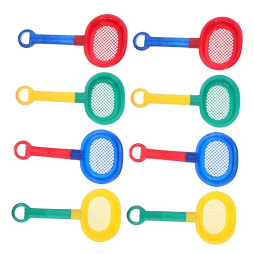 SKISUNO 8 Stück Teiliges Sandspielzeug mit Sandschaufeln und Sieb für Bunte Kunststoff sandsiebe mit Langem Griff für Strand Badewanne Garten Lernspielzeug für Jungen und Mädchen SKISUNO 8 Stück Teiliges Sandspielzeug mit Sandschaufeln und Sieb für Bunte Kunststoff sandsiebe mit Langem Griff für Strand Badewanne Garten Lernspielzeug für Jungen und Mädchen von SKISUNO