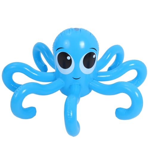 SKISUNO Aufblasbarer Wassersprinkler Octopus Design Kinderfreundliches Gartenspielzeug Sicherer für Sommer Wasserspaß im Freien Fördert Eltern Junge Mädchen Interaktion und Spielspaß SKISUNO Aufblasbarer Wassersprinkler Octopus Design Kinderfreundliches Gartenspielzeug Sicherer für Sommer Wasserspaß im Freien Fördert Eltern Junge Mädchen Interaktion und Spielspaß von SKISUNO
