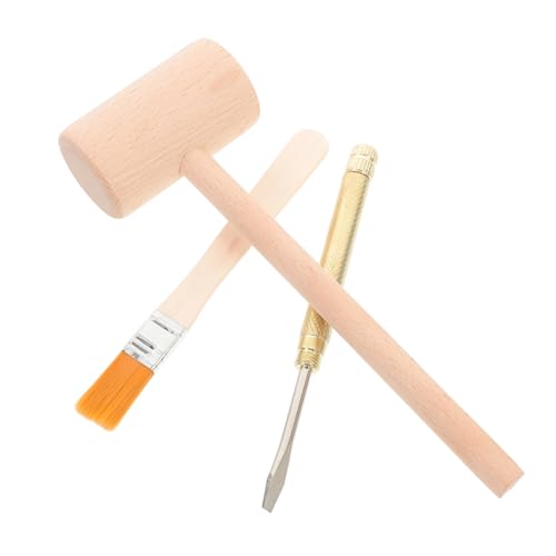 SKISUNO Ausgrabungsset mit Hammer Meißel und Pinsel Mittelgroßes Edelstein Grabungswerkzeug für Jungen und Mädchen Leichte Archäologie Werkzeuge Kreativität und Feinmotorik SKISUNO Ausgrabungsset mit Hammer Meißel und Pinsel Mittelgroßes Edelstein Grabungswerkzeug für Jungen und Mädchen Leichte Archäologie Werkzeuge Kreativität und Feinmotorik von SKISUNO