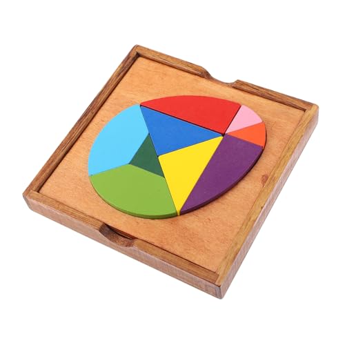 SKISUNO Buntes Ei Tangram Puzzle aus Holz Lernspielzeug mit Formen zum Vergleichen Kreativität und Feinmotorik Fördernd Stabiles Kindgerechtes für Kleinkinder SKISUNO Buntes Ei Tangram Puzzle aus Holz Lernspielzeug mit Formen zum Vergleichen Kreativität und Feinmotorik Fördernd Stabiles Kindgerechtes für Kleinkinder von SKISUNO