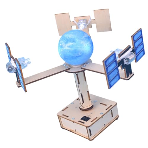 SKISUNO DIY Geosynchrones Satellitenmodell Bausatz Holzspielzeug Stem Wissenschaft Experimentierset Pädagogisches Lernspielzeug für Ab Jahren Geburtstag SKISUNO DIY Geosynchrones Satellitenmodell Bausatz Holzspielzeug Stem Wissenschaft Experimentierset Pädagogisches Lernspielzeug für Ab Jahren Geburtstag von SKISUNO