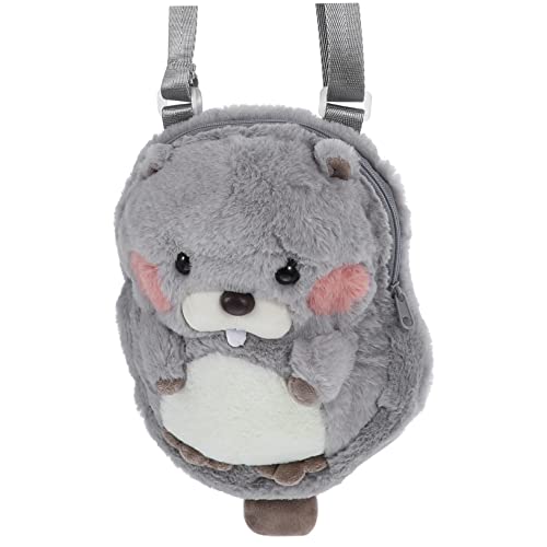 SKISUNO Entzückende Crossbody Bag Animal Plüsch Crossbody Body Cartoon Tier Geldbeutel Für Mädchen Kinder von SKISUNO