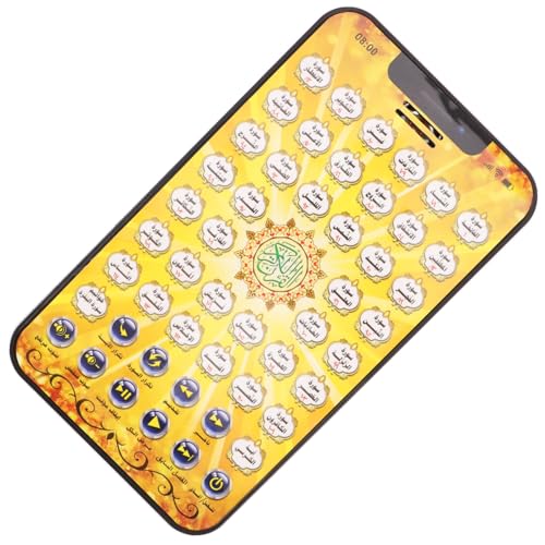 SKISUNO Frühes Lerntablet für Arabisch Sprachlernspielzeug Interaktives Pädagogisches Gerät Sicher Förderspielzeug Geeignet für Kleinkinder und Vorschulkinder SKISUNO Frühes Lerntablet für Arabisch Sprachlernspielzeug Interaktives Pädagogisches Gerät Sicher Förderspielzeug Geeignet für Kleinkinder und Vorschulkinder von SKISUNO