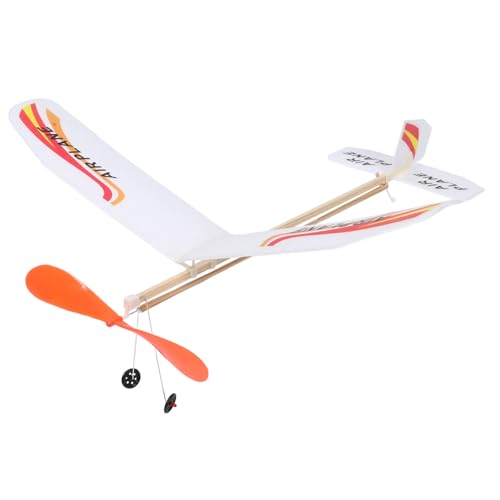SKISUNO Gummiband Flugzeug Modellbau für DIY Bastelspielzeug Kleines Rotes Flugmodell mit Gummimotor Geeignet für Innen und Außenspiel Pädagogisches Lernspielzeug für Schüler SKISUNO Gummiband Flugzeug Modellbau für DIY Bastelspielzeug Kleines Rotes Flugmodell mit Gummimotor Geeignet für Innen und Außenspiel Pädagogisches Lernspielzeug für Schüler von SKISUNO