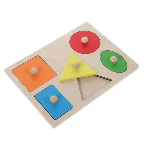 SKISUNO Holzspielzeug Formenerkennung für Montessori Pädagogisches Lernspielzeug Große Sichere Geometrieblöcke Logik und Kreativität Geeignet für Jungen und Mädchen SKISUNO Holzspielzeug Formenerkennung für Montessori Pädagogisches Lernspielzeug Große Sichere Geometrieblöcke Logik und Kreativität Geeignet für Jungen und Mädchen von SKISUNO