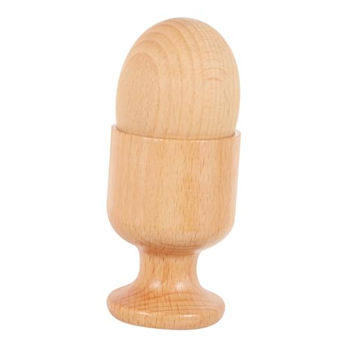 SKISUNO Holzspielzeug zur Hand Auge Koordination Lernspielzeug für Feinmotorik Montessori Motoriktraining Teilig mit Ei und Becher Geeignet für Junge Mädchen und Kleinkinder zur SKISUNO Holzspielzeug zur Hand Auge Koordination Lernspielzeug für Feinmotorik Montessori Motoriktraining Teilig mit Ei und Becher Geeignet für Junge Mädchen und Kleinkinder zur von SKISUNO