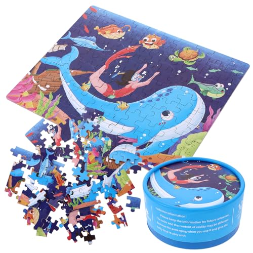 SKISUNO Kinderpuzzle Meerestiere Lernspielzeug für Jahre Frühkindliche Motorische Fähigkeiten Spielerisch Kreativität und Logik SKISUNO Kinderpuzzle Meerestiere Lernspielzeug für Jahre Frühkindliche Motorische Fähigkeiten Spielerisch Kreativität und Logik von SKISUNO
