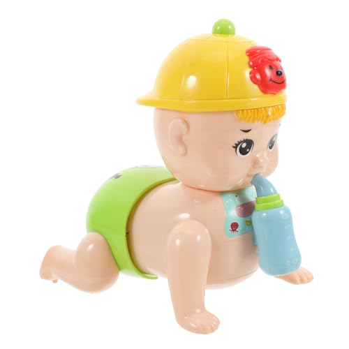 SKISUNO Lustige Krabbelpuppe mit Musik und Licht Leuchtendes Lernspielzeug für Junge Mädchen und Kleinkinder Animiertes Krabbelspielzeug ohne Batterien Fördert Motorische Fähigkeiten und SKISUNO Lustige Krabbelpuppe mit Musik und Licht Leuchtendes Lernspielzeug für Junge Mädchen und Kleinkinder Animiertes Krabbelspielzeug ohne Batterien Fördert Motorische Fähigkeiten und von SKISUNO