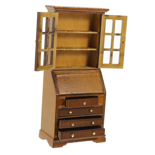 SKISUNO Maßstab Puppenhaus Möbel Miniaturmöbel Mini Aufbewahrungsschrank Realistisches für Puppenhaus und Raumdekoration SKISUNO Maßstab Puppenhaus Möbel Miniaturmöbel Mini Aufbewahrungsschrank Realistisches für Puppenhaus und Raumdekoration von SKISUNO