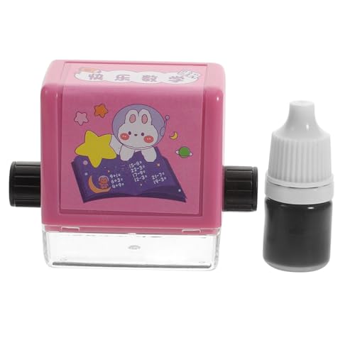 SKISUNO Mathe Rollstempel für Einstellbarer Zahlenstempel für Division Addition Subtraktion Multiplikation Wiederverwendbarer Kunststoff Stempel mit Automatischer Farböl Funktion Inkl SKISUNO Mathe Rollstempel für Einstellbarer Zahlenstempel für Division Addition Subtraktion Multiplikation Wiederverwendbarer Kunststoff Stempel mit Automatischer Farböl Funktion Inkl von SKISUNO