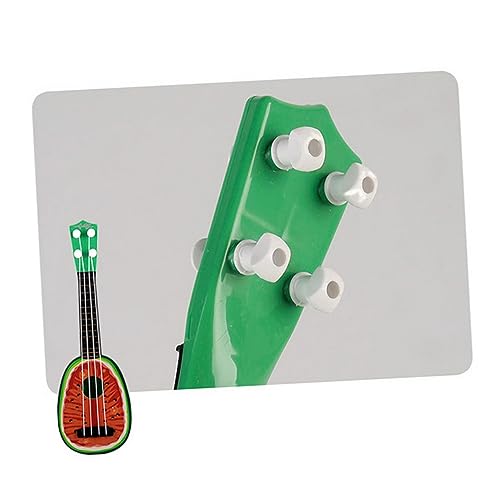 SKISUNO Mini Ukulele Für Musikinstrument Aus Wassermelonen Design Früherziehung Und Musikalisches Für Kleinkinder Geschenkidee Für Kleine Musiker von SKISUNO