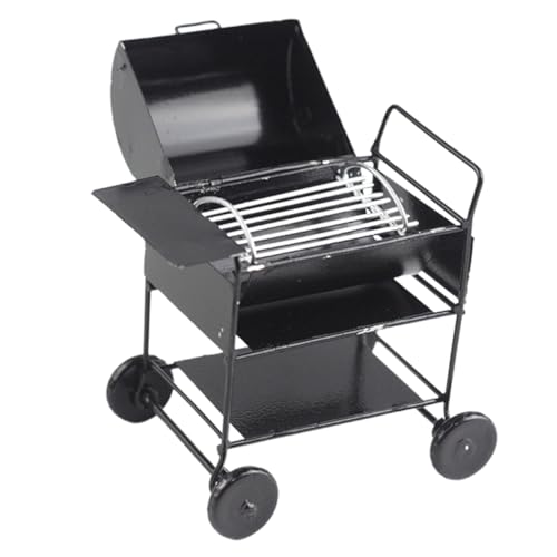 SKISUNO 12 BBQ Grill Zubehör Für Miniaturmöbel Puppenhaus Dekoration Und Mini Küche Ideal Für Kreative Spielideen von SKISUNO