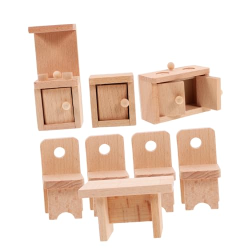 SKISUNO Figuren Für Puppenhaus Miniatur Küchenmöbel Set Für Puppenhaus 1 Set Aus Realistischen Spielzeugmöbeln Für Kreatives Rollenspiel Perfekt Für Und Puppenhaus Dekoration Miniatur Puppenhaus von SKISUNO