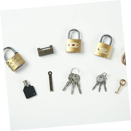 SKISUNO Montessori Lernspielzeug mit Kupferschloss und Bambusplatte Kreatives Schlüsselschloss zur Feinmotorik Problemlösung und Zusammenarbeit für Kleinkinder SKISUNO Montessori Lernspielzeug mit Kupferschloss und Bambusplatte Kreatives Schlüsselschloss zur Feinmotorik Problemlösung und Zusammenarbeit für Kleinkinder von SKISUNO