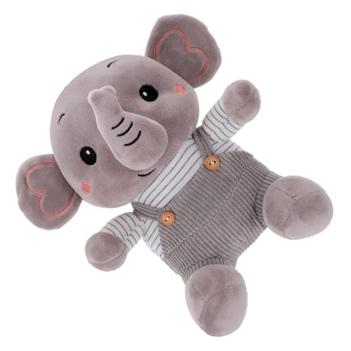 SKISUNO Plüsch Elefanten Kuscheltier mit Rucksack aus Hautfreundlichem Daunenstoff Weiches Babyspielzeug zur Beruhigung und Raumdekoration Schadstofffrei für Kleinkinder Ab Monaten Graue SKISUNO Plüsch Elefanten Kuscheltier mit Rucksack aus Hautfreundlichem Daunenstoff Weiches Babyspielzeug zur Beruhigung und Raumdekoration Schadstofffrei für Kleinkinder Ab Monaten Graue von SKISUNO