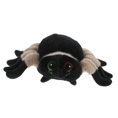 SKISUNO Riesige üsch Spinne Kuscheltier Perfekt Für Halloween Dekoration Und Geschenkset Weiches Stofftier Mit Spinnennetz Design Für Und Erwachsene Ideal Für von SKISUNO