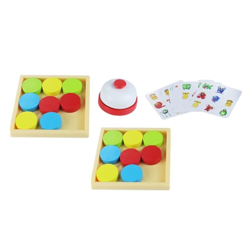 SKISUNO Schiebetischspiel Holzspielzeug Für Kleinkinder Frühpädagogisches Brettspiel Mit Fädelspiel Und Schiebepuzzle Ideal Für Die Entwicklung Von Feinmotorik Und Konzentration von SKISUNO