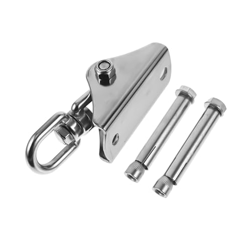 SKISUNO Schwerlast Edelstahl Deckenhaken für Hängesessel und Schaukel Stabiler Swing Hanger mit Glatter Oberfläche Rostfrei und Langlebig Geeignet für Indoor Deckenmontage und Vielseitige SKISUNO Schwerlast Edelstahl Deckenhaken für Hängesessel und Schaukel Stabiler Swing Hanger mit Glatter Oberfläche Rostfrei und Langlebig Geeignet für Indoor Deckenmontage und Vielseitige von SKISUNO