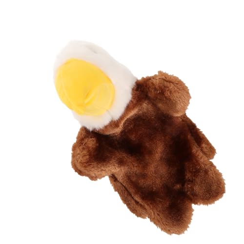 SKISUNO Simulation Adler Handpuppe aus Weichem Plüsch Kindgerechtes Rollenspielspielzeug für Interaktive Geschichten und Kreativspiele Fördert Fantasie und Kommunikation bei Kindern SKISUNO Simulation Adler Handpuppe aus Weichem Plüsch Kindgerechtes Rollenspielspielzeug für Interaktive Geschichten und Kreativspiele Fördert Fantasie und Kommunikation bei Kindern von SKISUNO