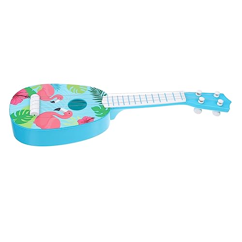 SKISUNO Simulation Gitarre Gitarrenspielzeug für Kinder Anfänger Kindergitarre Kinder Gitarre Mini-Bassgitarre musikinstrumente Musical Instruments Gitarrenmodell Gitarre aus Plastik Green von SKISUNO