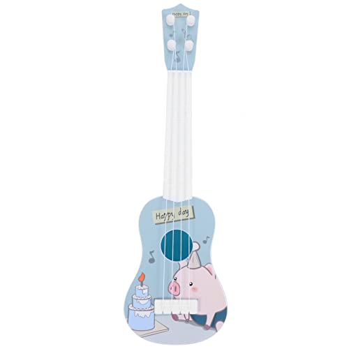 SKISUNO Instrumente Kinder Ukulele Kinder Gitarre Gitarren Für Kinder Gitarrenspielzeug Für Kleinkinder Kindergitarre Für Jungen Spielzeuggitarre Kleinkind Gitarre Gitarrenspielzeug Für Kinder Plastik von SKISUNO