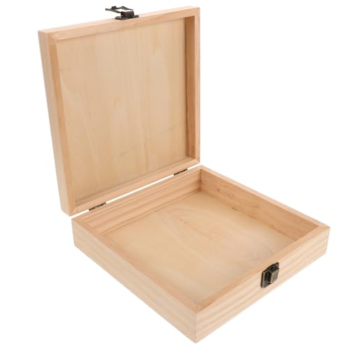 SKISUNO Vintage-Schach-Organizer Aus Holz Für Chinesische Schachfiguren Zur Aufbewahrung Von Brettspielen Und Reisespielen. Holz-bastelbox Mit Deckel von SKISUNO